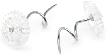 Dritz Home 9023 Twist Pins with Clear Heads 10-Piece 1