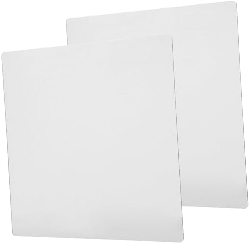 ERINGOGO 2pcs Self-Adhesive Wall Mirror