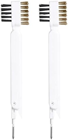 Zeckzoin Deep Gas Stove Cleaning Brush 4-in-1 with Scraper and Rotatable Nail