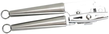 Mikinona Manual Can Opener with Lid Lifter and Anti-Slip Handle