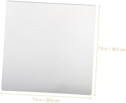 OHPHCALL Acrylic Wall Mirror Easy Install Modern Vanity