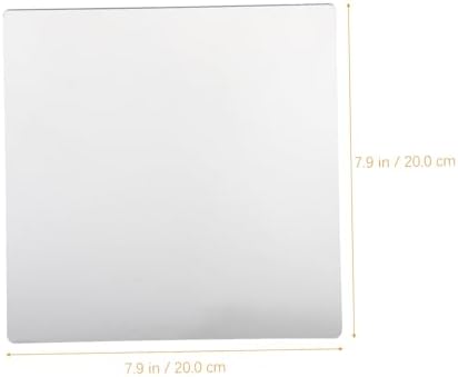 ERINGOGO 2pcs Self-Adhesive Wall Mirror