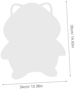 HAPINARY Self-Adhesive Acrylic Mirror Animal Shape Wall Decor