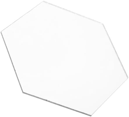 JECOMPRIS Hexagonal Acrylic Wall Mirror Decor