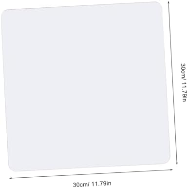 RORPOIR Acrylic Mirror Sheet Adhesive 30x30cm 1