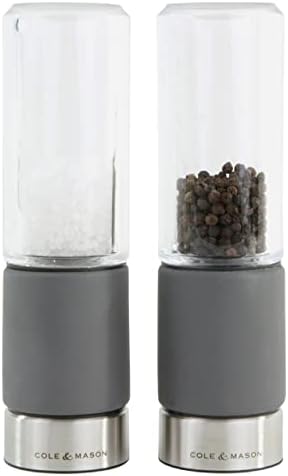 Cole Mason Regent Concrete Salt Pepper Mill Set