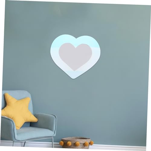 Vaguelly Heart Shaped Wall Mirror Decor