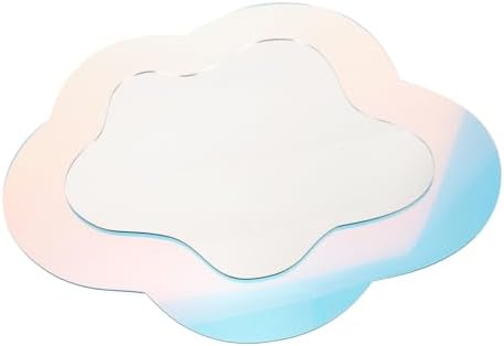 STOBAZA Cloud Shape Acrylic Mirror Wall Decor