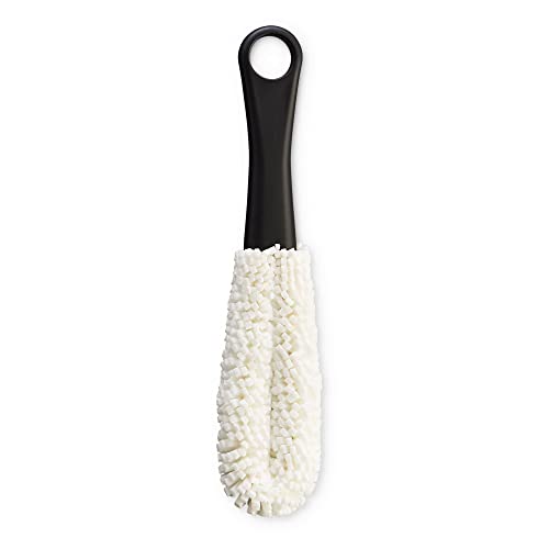 HIC Kitchen Bar Soft Foam Stemware Brush for Wine Glasses