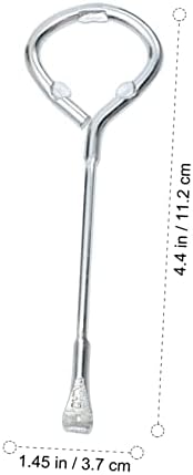HOMSFOU Adjustable Can Opener with Lid Lifter Holder