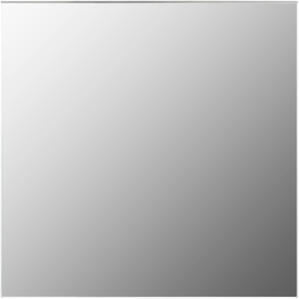 7 Piece Frameless Wall Mirror Set for Modern Home Decor