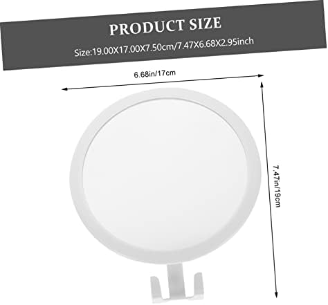 PartyKindom Wall Mounted Makeup Mirror with LED Light