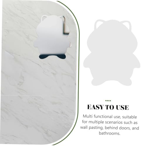 HAPINARY Self-Adhesive Acrylic Mirror Animal Shape Wall Decor
