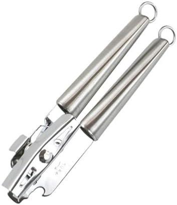 SHOWERORO Silver Manual Can Opener with Lid Lifter