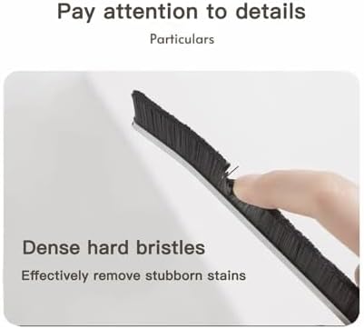 Zomanon Black White Crevice Cleaning Brush 2-Piece