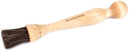 Iris Hantverk Birch Wood and Horsehair Mushroom Brush