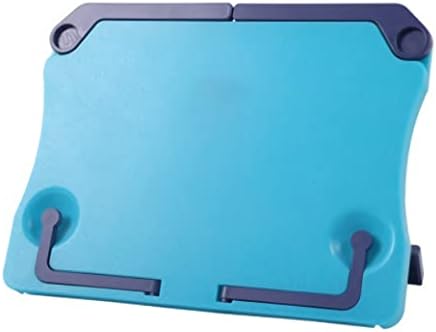 Portable Cookbook Stand Reading Rack Blue