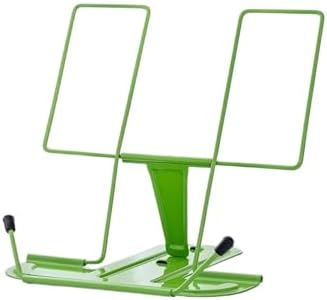 QUQUQ Adjustable Cookbook Holder for Kitchen Desktop
