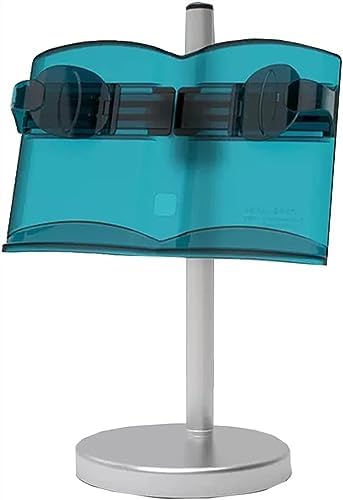 JACCOS Adjustable Book Stand for Reading and Tablet Support - Green