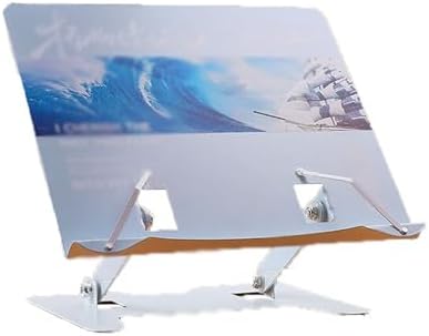 ZDOYUN Creative Metal Cookbook Stand with Adjustable Holder