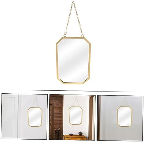 Holibanna Full Size Black Hanging Wall Mirror