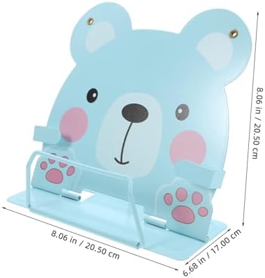 Kids Reading Book Stand Cute Animal Metal Holder for Desk 1