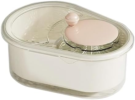 2025 New Fruit Cleaner Spinner with Brush and Bowl - Pink