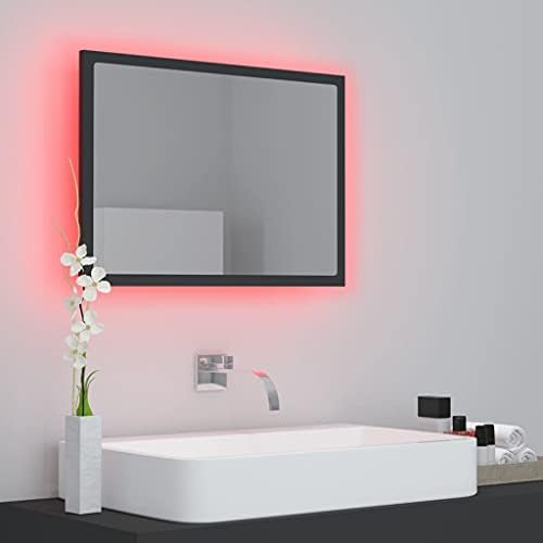 Modern Style LED Gray Bathroom Mirror with Color Change