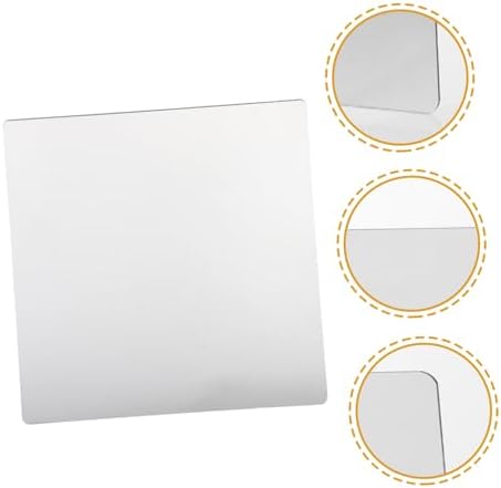 ERINGOGO 2pcs Self-Adhesive Wall Mirror