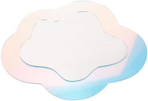 ABOOFAN Cloud Shaped Wall Mirror Decor
