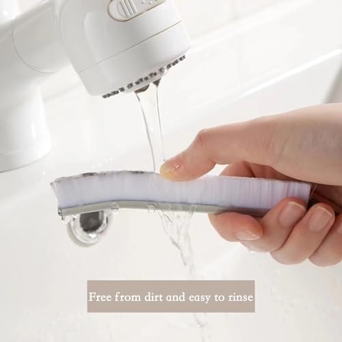 Zomanon Black White Crevice Cleaning Brush 2-Piece
