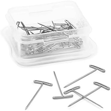 Dritz 100 T Pins 1-12 Inch Nickel