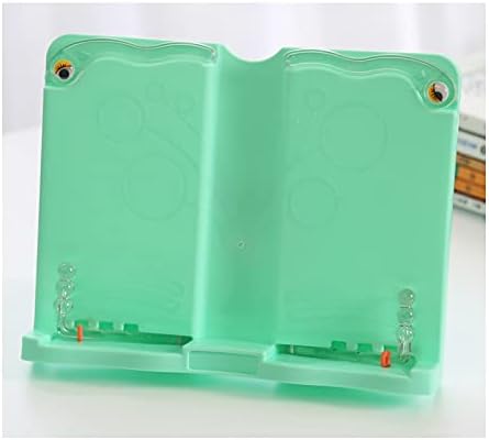 Adjustable Portable Book Stand for Reading - Green