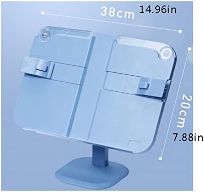 GRFIT Adjustable Cookbook Stand for Desk Reading