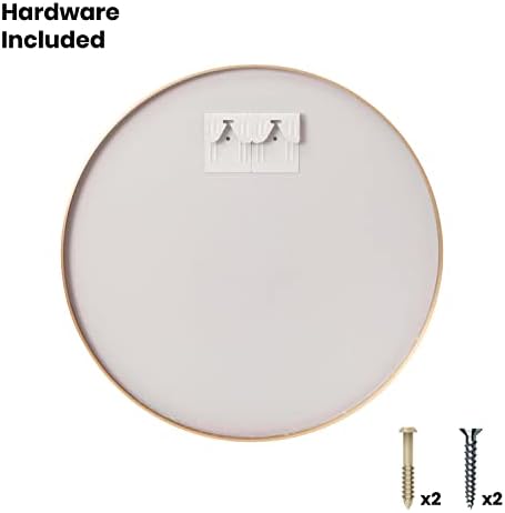 Flash Furniture Julianne 20 Gold Circle Wall Mirror 1