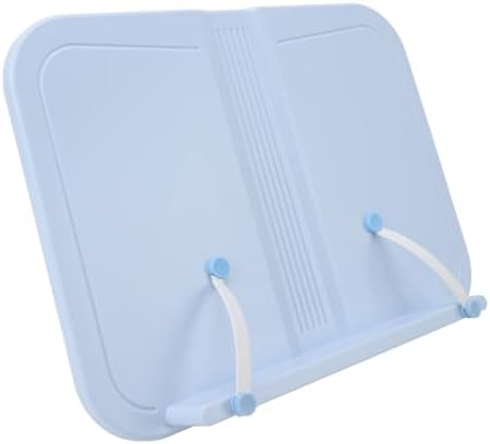 Adjustable Book Holder Stand in Vibrant Blue
