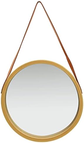 vidaXL Adjustable Gold Round Wall Mirror