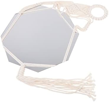JOEBO Rustic Macrame Mirror Wall Art