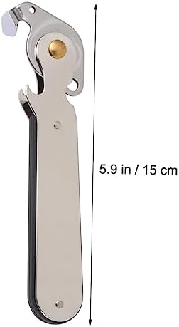 MAGICLULU 2pcs Metal Can Opener and Jar Opener Set