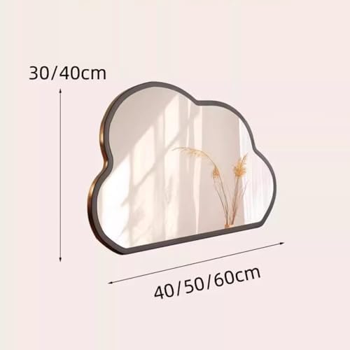 FLIPP Cosmetic Mirror 30x40cm Walnut Frame