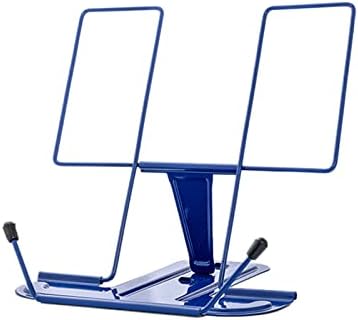 Folding Holder with Page Clip Adjustable Metal Rest for Kids Reading Stand