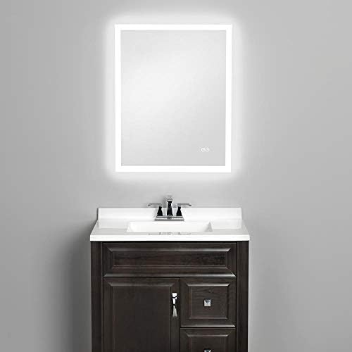 Homewerks LED Mirror with Bluetooth Speakers Frameless Vanity
