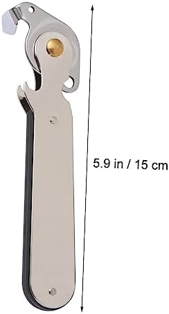 Unomor Heavy Duty Can Opener with Lid Piercer
