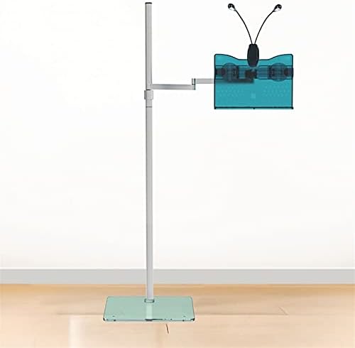 Floor Standing Book Rack with Rotating Light Stand