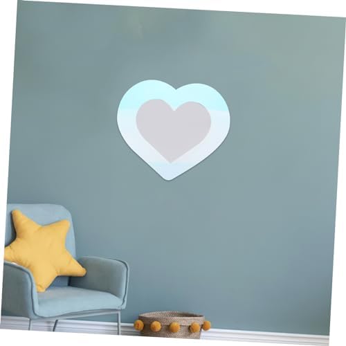DECHOUS Wall Heart Mirror Decor Bathroom Living Room Mirror