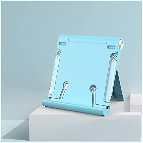 Yuidaaavzz 4x5 Inch Portable Folding Reading Stand Blue