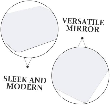 ABOOFAN Large Unbreakable Acrylic Wall Mirror