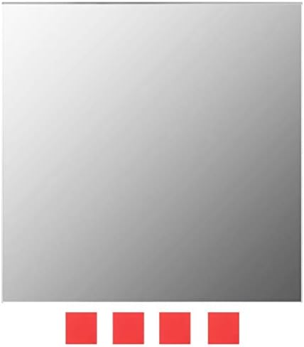 7 Piece Square Glass Mirror Set for Home Decor