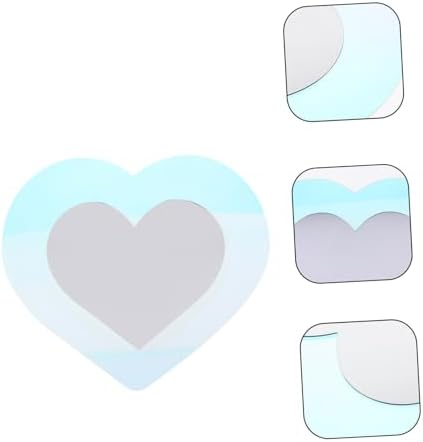 DECHOUS Wall Heart Mirror Decor Bathroom Living Room Mirror