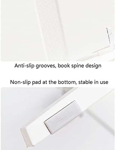 Adjustable Book Holder for Reading Portable Folding Kitchen Stand Pink Blue 106 Inches